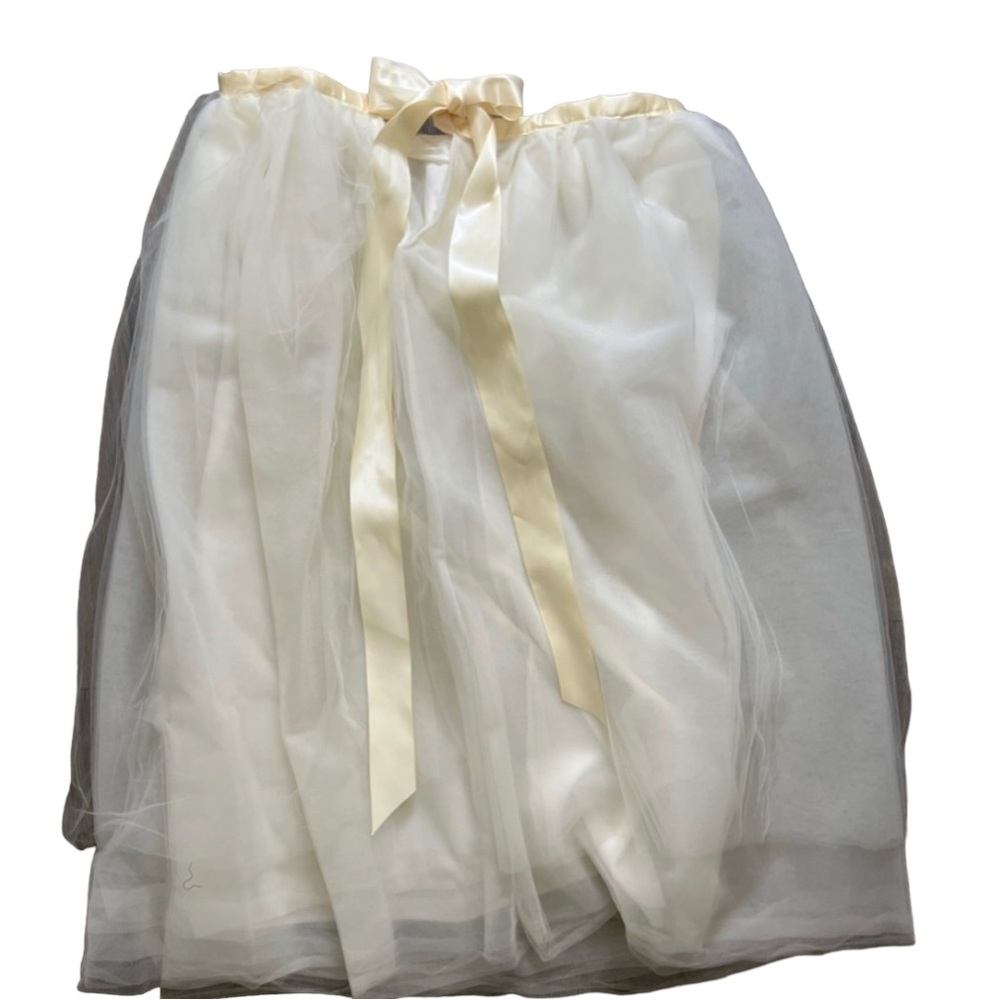 Long tulle skirt